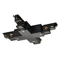 3-fase X-connector S-TRACK PHASE & DALI opbouwversie, DALI aanstuurbaar, zwart