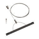 Accessories for TENSEO 12 Volt voltage wire system SUSPENSION SET, black