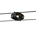 LED Wire luminaire DURNO for TENSEO low-voltage wire system, 9W, 2700K, 360lm, black