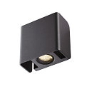 LED Outdoor Wall luminaire MANA OUT, 12W, 60�, 3000K, 325lm, IP65, dimmable, anthracite