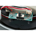 SLV Sokkelarmatuur ESKINA 30 POLE CCT CCT Switch, instelbaar IP44 / IP65, antraciet dimbaar