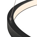 LED Pendant luminaire ONE 60 DALI LED, 25W, 3000/4000K, 1400/1500lm, black
