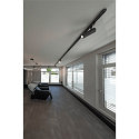 Pendelarmatuur ONE 80 DALI IP20, zwart dimbaar