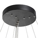 LED Pendant luminaire ONE TRIO DALI LED, 65W, 3000/4000K, 3900/4200lm, black