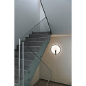 SLV LED Wall luminaire ONE 60 DALI LED, 25W, 3000/4000K, 1400/1500lm, black