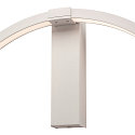 SLV LED Wall luminaire ONE 60 DALI LED, 25W, 3000/4000K, 1400/1500lm, white