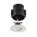 SLV LED Wall recessed luminaire WORO LED, 1,1W, 3000K, 50lm, white