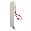 SLV LED Wall recessed luminaire NOTAPO, 3000K, 6lm, white, 18cm