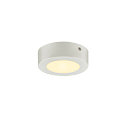 SLV LED Wall / Ceiling luminaire SENSER 12 CW, round, IP20, white, 8,2W, 3000K, 480lm