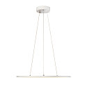 SLV Pendelarmatuur PANEL 60 DALI LED rond, wit