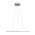 SLV LED Pendant luminaire PANEL 60 DALI LED, round, 42W, 110�, 4000K, 3350lm, gray