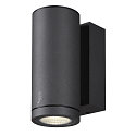 Premium-LED Outdoor Wall luminaire ENOLA ROUND SINGLE CCT, IP65 IK02, S-size, 6W 3000 / 4000K 390 / 450lm 30�, CRi>90