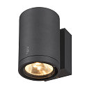 SLV Premium-LED Outdoor Wall luminaire ENOLA ROUND SINGLE CCT, IP65 IK02, M-size, 10W 3000 / 4000K 720 / 820lm 38�, CRi>90