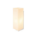 SLV Wandarmatuur QUADRASS INDOOR E27, melkachtig, wit