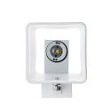 SLV Wandarmatuur QUADRASS INDOOR E27, melkachtig, wit