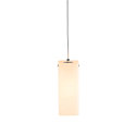 SLV Pendelarmatuur QUADRASS INDOOR E27, chroom, melkachtig