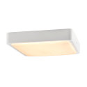 SLV LED Wall / Ceiling luminaire AINOS SQUARE Outdoor, 17W, 1300lm, CCT switch 3000/4000K, white