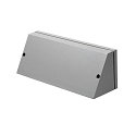 SLV Wandarmatuur voor buitenshuis PEMA OUTDOOR IP 65, grijs, transparant