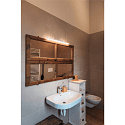 SLV LED Mirror luminaire GLENOS LED Bathroom luminaire, 120�, white, 12W, 3000/4000K, CCT Switch