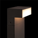 LED Outdoor luminaire L-LINE OUT FL Pole LED Floor lamp, horizontal, CCT switch, 3000/4000K, 490/530lm, IP65, anthracite, 50cm