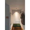 SLV LED Ceiling recessed luminaire NUMINOS DL S, 3000K, IP20, 40�, 690lm, UGR 18, black/black