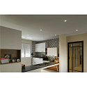 SLV Plafondinbouwarmatuur NUMINOS DL S - 40� stijf, voor BAP, constante stroom, schakelbaar, set terug IP20 / IP44, wit 