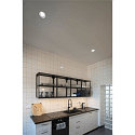 SLV LED Ceiling recessed luminaire NUMINOS DL S, 4000K, IP20, 20�, 790lm, UGR 19, white/white