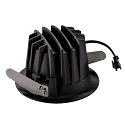 LED Ceiling recessed luminaire NUMINOS DL M, 2700K, IP20, 20�, 1460lm, UGR 19, black/black