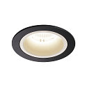 Plafondinbouwarmatuur NUMINOS DL M IP20, zwart, wit