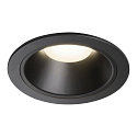 LED Ceiling recessed luminaire NUMINOS DL XL, 4000K, IP20, 55�, 3600lm, UGR 23, black/black