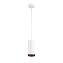 Pendelarmatuur NUMINOS PD PHASE L IP20, zwart, wit