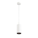 Pendelarmatuur NUMINOS PD PHASE L IP20, zwart, wit