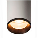 SLV LED Ceiling luminaire NUMINOS CL DALI L, 2700K, 36�, 2400lm, white/black