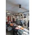 SLV LED Ceiling luminaire NUMINOS CL DALI L, 3000K, 60�, 2400lm, black/black