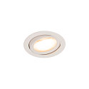 SLV LED Ceiling recessed luminaire OCULUS DL MOVE, DIM-TO-WARM 2000-3000K, 36-780lm, IP20, white