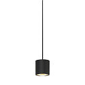 Pendelarmatuur OCCULUS PD SINGLE DTW Dim-To-Warm IP20, zwart, transparant dimbaar