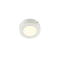 LED Wall / Ceiling luminaire SENSER 12 CW, round, IP20, white, 8,5W, 4000K, 470lm
