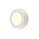 SLV LED Wall / Ceiling luminaire SENSER 12 CW, round, IP20, white, 8,5W, 4000K, 470lm