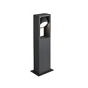 Staande armatuur voor buiten ESKINA FRAME SINGLE CCT CCT Switch, instelbaar IP65, antraciet 