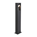 LED Outdoor luminaire ESKINA FRAME FL SINGLE LED Floor lamp, CCT switch, 3000/4000K, 1100/1200lm, IP65, anthracite, 75cm