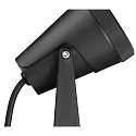 SLV Armatuur met grondpen SAMRINA SP SINGLE single GU10 IP65, zwart dimbaar
