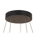Pendelarmatuur ONE DOUBLE PHASE UP/DOWN 2-voudig, CCT Switch IP20, messing dimbaar