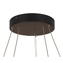LED Pendant luminaire ONE DOUBLE PD DALI UP/DOWN, CCT switch, 3000/4000K, 1050/1060lm, black