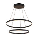 LED Pendant luminaire ONE DOUBLE PD DALI UP/DOWN, CCT switch, 3000/4000K, 1050/1060lm, black