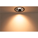 SLV Diffuser for NUMINOS XL luminaire, IP20, elliptical