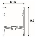 SLV Profiel GRAZIA 60, wit