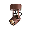 Wandarmatuur voor buitenshuis LED SPOT SP IP55, roest, transparant