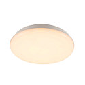 Wall / Ceiling luminaire SIMA, round, dimmable, 3000K, 2150lm, IP44, white