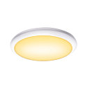 LED Outdoor luminaire RUBA 42 CW LED Wall / Ceiling luminaire, CCT switch 3000/4000K, 2000/2270lm, IP65, white