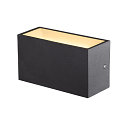 SLV Wandarmatuur voor buitenshuis SITRA M WL UP/DOWN CCT Switch, schakelbaar IP65, antraciet 